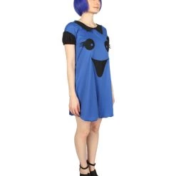 HPO Adult Women's Ghost Dress Costume | Blue Halloween Costume