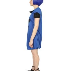 HPO Adult Women's Ghost Dress Costume | Blue Halloween Costume