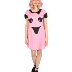 HPO Adult Women's Ghost Dress Costume | Lt. Pink Halloween Costume