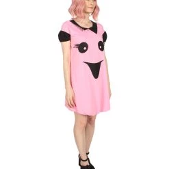 HPO Adult Women's Ghost Dress Costume | Lt. Pink Halloween Costume