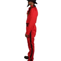 HPO Adult Men's Day Of The Dead Senor Costume | Red Cosplay Costume 11 HPO Adult Men's Day Of The Dead Senor Costume | Red Cosplay Costume
