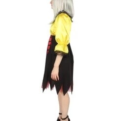 HPO Adult Women's Sexy Pirate Costume | Yellow Cosplay Costume 11 HPO Adult Women's Sexy Pirate Costume | Yellow Cosplay Costume