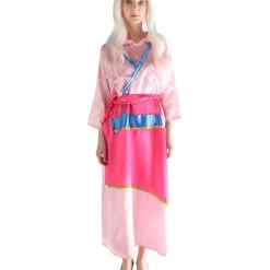 HPO Adult Women's Princess Costume | Red Pink Cosplay Costume