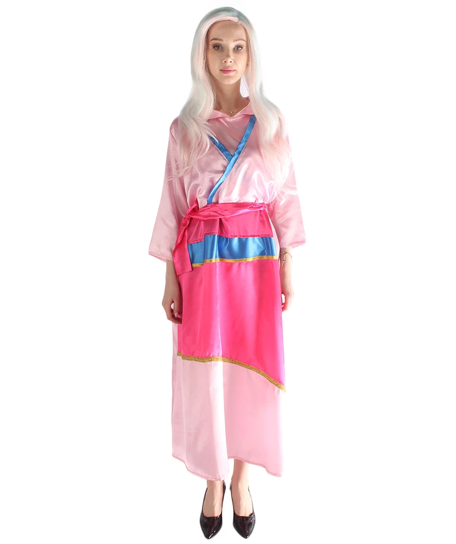 HPO Adult Women's Princess Costume | Red Pink Cosplay Costume 2 HPO Adult Women's Princess Costume | Red Pink Cosplay Costume