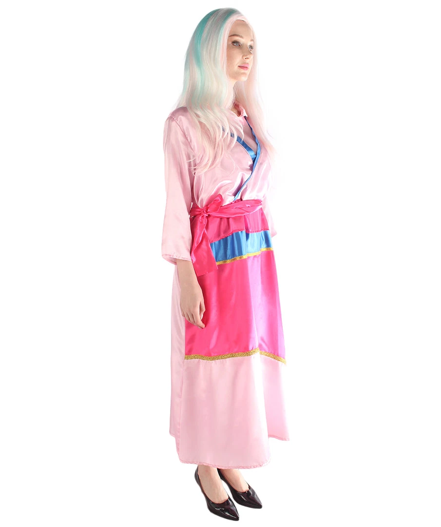 HPO Adult Women's Princess Costume | Red Pink Cosplay Costume 7 HPO Adult Women's Princess Costume | Red Pink Cosplay Costume