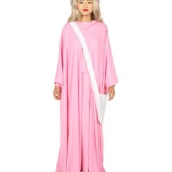 HPO Adult Women's Handmaid Full Set Costume | Pink Cosplay Costume