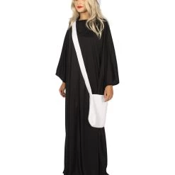 HPO Adult Women's Handmaid Full Set 5 Pc Costume | Black Cosplay Costume