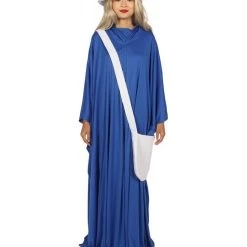 HPO Adult Women's Sky Handmaid Full Set Costume | Blue Cosplay Costume