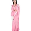 HPO Adult Women's Robe Handmaid With Bag And Bonnet Costume | Pink Cosplay Costume