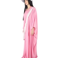 HPO Adult Women's Robe Handmaid With Bag And Bonnet Costume | Pink Cosplay Costume