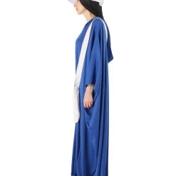 HPO Adult Women's Sky Robe Handmaid Costume With Bag And Bonnet | Blue Cosplay Costume
