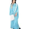 HPO Adult Women's Robe Handmaid Costume With Bag And Bonnet| Lt Blue Cosplay Costume