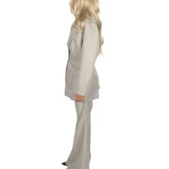 HPO Adult Women's EXCLUSIVE! Deluxe Singer Party Suit Costume | Grey Cosplay Costume 11 HPO Adult Women's EXCLUSIVE! Deluxe Singer Party Suit Costume | Grey Cosplay Costume