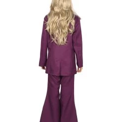 HPO Adult Women's EXCLUSIVE! Deluxe Singer Party Suit Costume | Lt. Purple Cosplay Costume 12 HPO Adult Women's EXCLUSIVE! Deluxe Singer Party Suit Costume | Lt. Purple Cosplay Costume