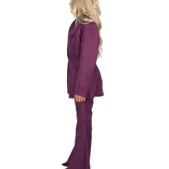 HPO Adult Women's EXCLUSIVE! Deluxe Singer Party Suit Costume | Lt. Purple Cosplay Costume 11 HPO Adult Women's EXCLUSIVE! Deluxe Singer Party Suit Costume | Lt. Purple Cosplay Costume