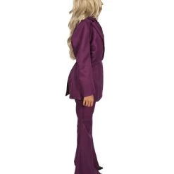 HPO Adult Women's EXCLUSIVE! Deluxe Singer Party Suit Costume | Lt. Purple Cosplay Costume 13 HPO Adult Women's EXCLUSIVE! Deluxe Singer Party Suit Costume | Lt. Purple Cosplay Costume