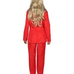 HPO Adult Women's Deluxe Party Suit Costume | Red Devil Cosplay Costume 12 HPO Adult Women's Deluxe Party Suit Costume | Red Devil Cosplay Costume