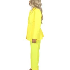 HPO Adult Women's Deluxe Party Suit Costume | Yellow Cosplay Costume 11 HPO Adult Women's Deluxe Party Suit Costume | Yellow Cosplay Costume