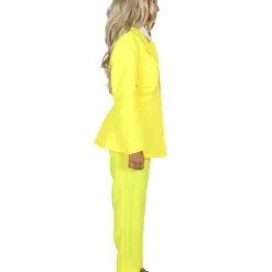 HPO Adult Women's Deluxe Party Suit Costume | Yellow Cosplay Costume 13 HPO Adult Women's Deluxe Party Suit Costume | Yellow Cosplay Costume