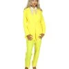 HPO Adult Women's Deluxe Party Suit Costume | Yellow Cosplay Costume