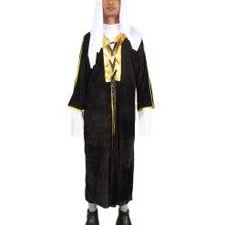 HPO Adult Men's Wise Melchior Costume | Black And White Halloween Costume