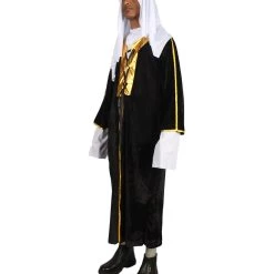 HPO Adult Men's Wise Melchior Costume | Black And White Halloween Costume 10 HPO Adult Men's Wise Melchior Costume | Black And White Halloween Costume