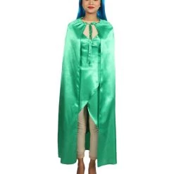 HPO Adult Women's Costume For Cosplay Game Of Thrones Dragon Queen Green Dress With Cloak
