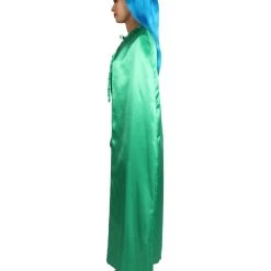 HPO Adult Women's Costume For Cosplay Game Of Thrones Dragon Queen Green Dress With Cloak