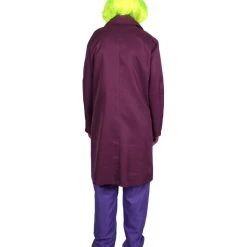 HPO Adult Men's Deluxe Clown Theatrical Suit Costume | Multi Color Halloween Costume