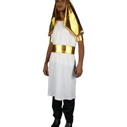 HPO Adult Men's Egyptian King Pharaoh Cosplay Costume Multiple Color Options