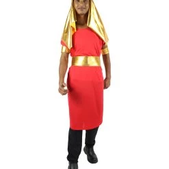 HPO Adult Men's Egyptian King Pharaoh Cosplay Costume Multiple Color Options