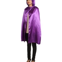 HPO Kids Child's Hooded Cape Costume | Multiple Color Option Cosplay Costume