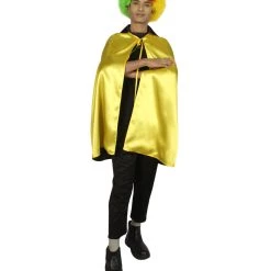 HPO Adult Men's Reversible Vampire Cape Costume | Multiple Color Options Halloween Costume