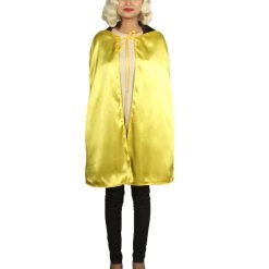 HPO Adult Women's Reversible Vampire Cape Costume | Multiple Color Option Halloween Costume