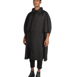 HPO Adult Men's Sherlock Holmes Cloak Cape Costume | Black Halloween Costume 10 HPO Adult Men's Sherlock Holmes Cloak Cape Costume | Black Halloween Costume