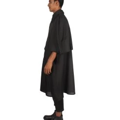 HPO Adult Men's Sherlock Holmes Cloak Cape Costume | Black Halloween Costume 11 HPO Adult Men's Sherlock Holmes Cloak Cape Costume | Black Halloween Costume