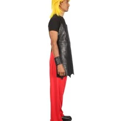 HPO Adult Men's French Carton Costume | Black & Red Cosplay Costume