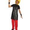 HPO Adult Men's French Carton Costume | Black & Red Cosplay Costume