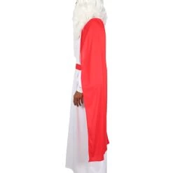 HPO Adult Men's French Carton Costume | Red & White Cosplay Costume 11 HPO Adult Men's French Carton Costume | Red & White Cosplay Costume