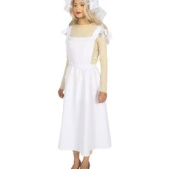 HPO Adult Women's Maid Apron Costume | Grey Cosplay Costume