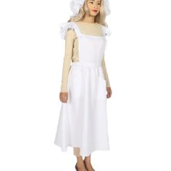 HPO Adult Women's Maid Apron Costume | Grey Cosplay Costume