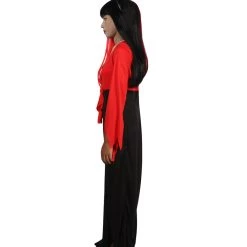 HPO Adult Women's Spider Queen Costume | Red & Black Halloween Costume