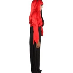 HPO Adult Women's Spider Queen Costume | Red & Black Halloween Costume