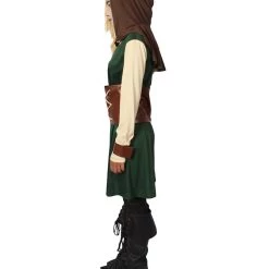 HPO Men's Adult Women Rogue Costume | Green Cosplay Halloween Costume