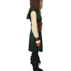 HPO Men's Adult Women Rogue Costume | Green Cosplay Halloween Costume