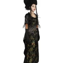 HPO Adult Women's Ghost Street Noble Deluxe Costume | Black Cosplay Costume