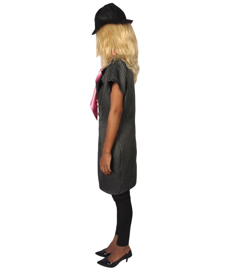 HPO Men's Adult Women GANGSTER'S COSTUME | Grey Cosplay Costume 4 HPO Men's Adult Women GANGSTER'S COSTUME | Grey Cosplay Costume