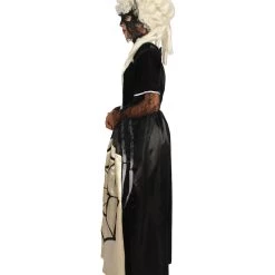 HPO Men's Adult Women Spider Baroness Costume | Black & White Cosplay Halloween Costume
