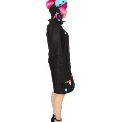 HPO Adult Women Gaming Costume | Black Cosplay Costume