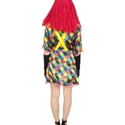 HPO Men's Adult Women FEVER Colorful CLOWN COSTUME | Multicolored Cosplay Costume 13 HPO Men's Adult Women FEVER Colorful CLOWN COSTUME | Multicolored Cosplay Costume